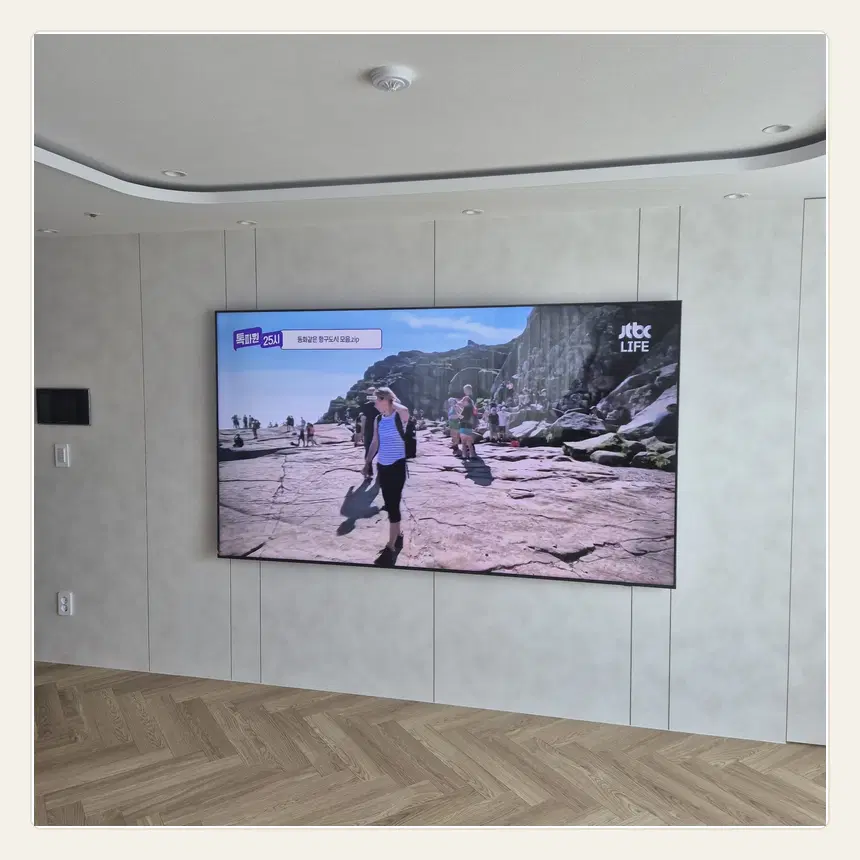 서울특별시 강서구 화곡동·염창동 벽걸이TV 설치 참고 사진 1 - 마감재 뒤 지지 구조