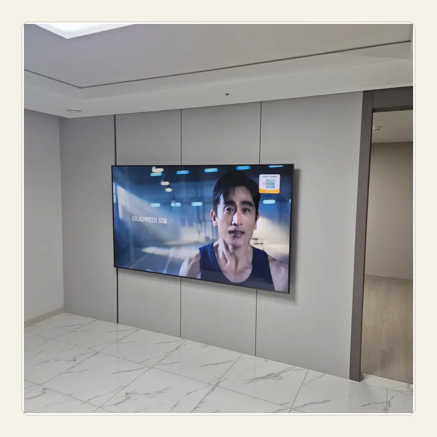 인천광역시 미추홀구 용현동·학익동 벽걸이TV 설치 참고 사진 1 - VESA 홀 간격