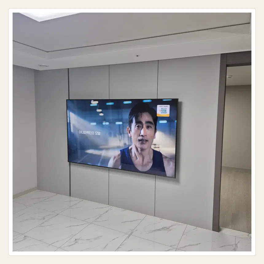 경기도 광주시 태전동·장지동 벽걸이TV 설치 참고 사진 1 - 기존 브라켓 재사용 여부